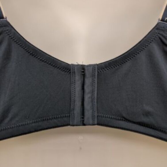 Cacique Lane Bryant Womens Smooth T Shirt Bra Lined U/W Straps 46D Black - Picture 7 of 7